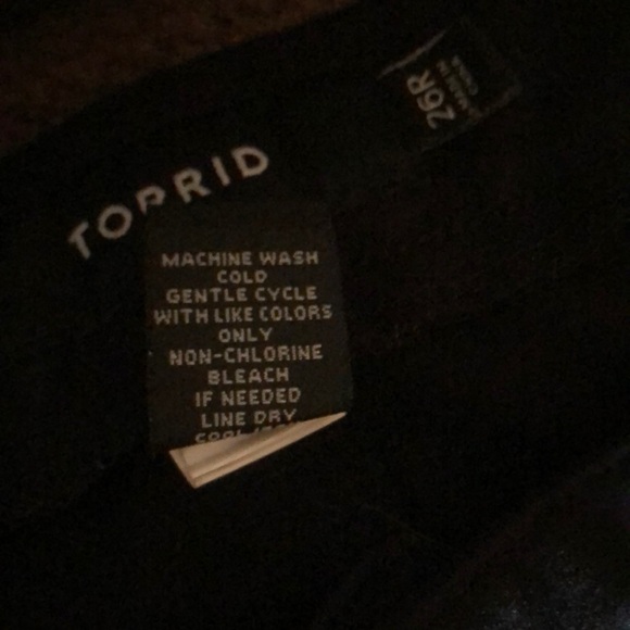 Torrid 26r Black Pants - Picture 3 of 6